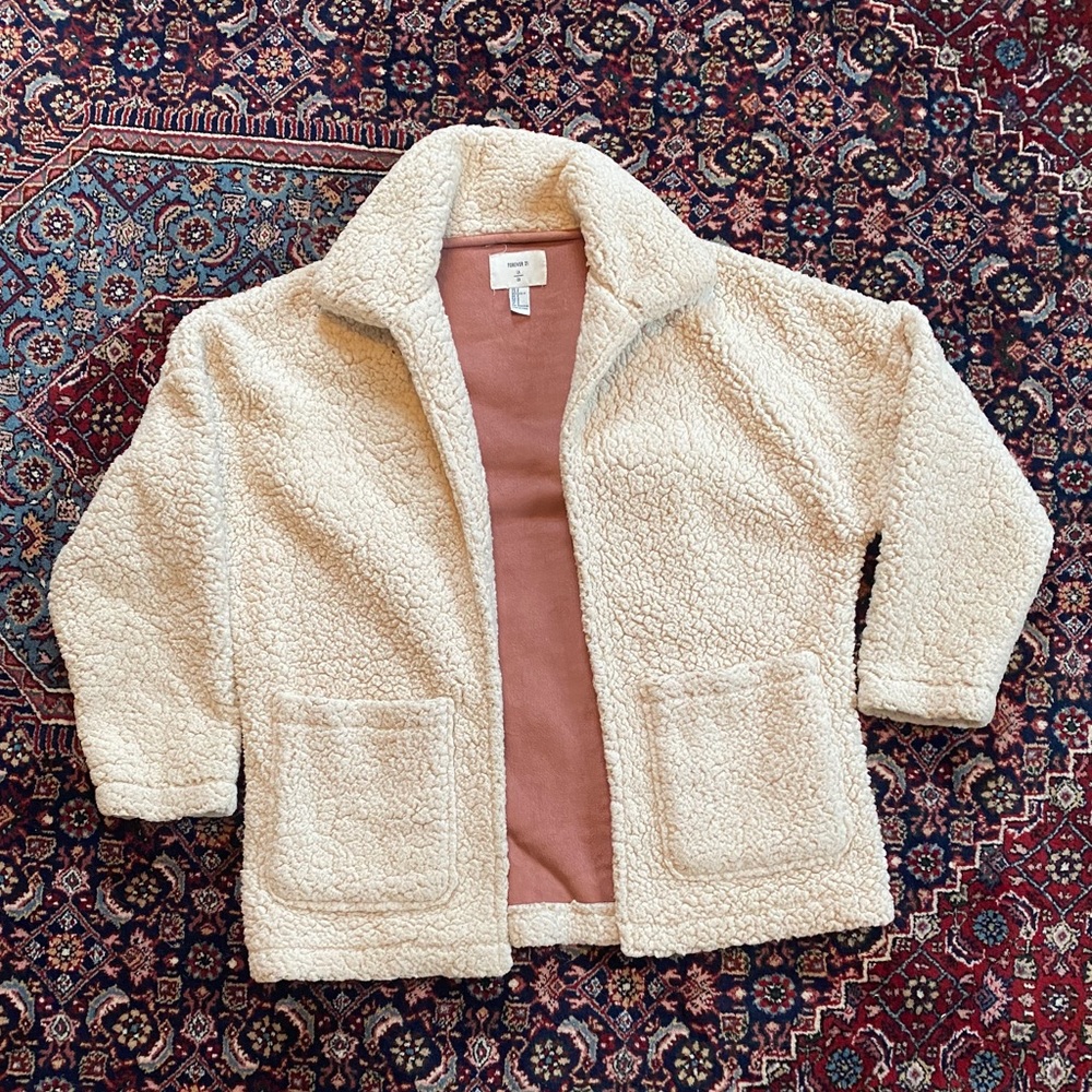 Oversized Teddy coat